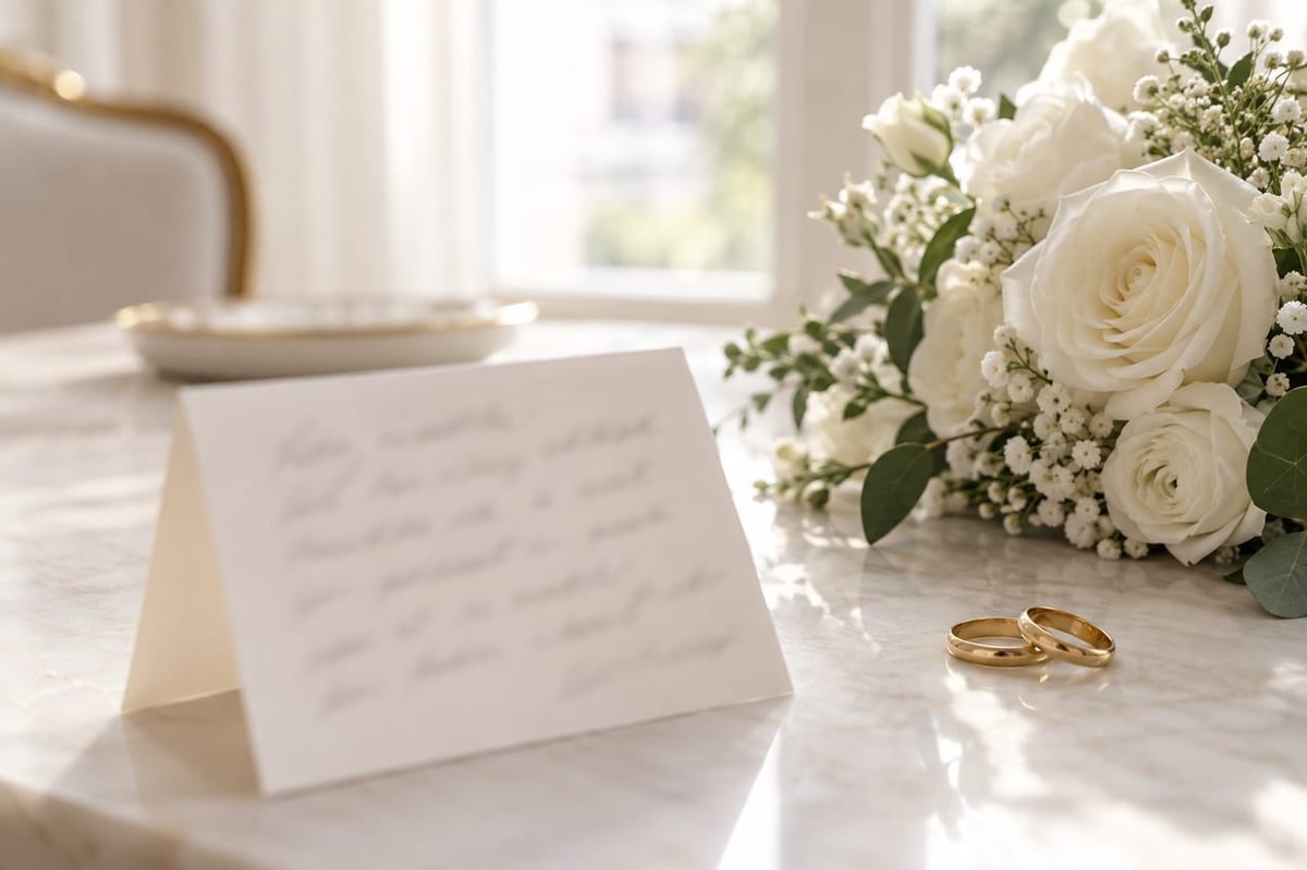 Citations de mariage : 10 belles phrases et des conseils pour bien les choisir