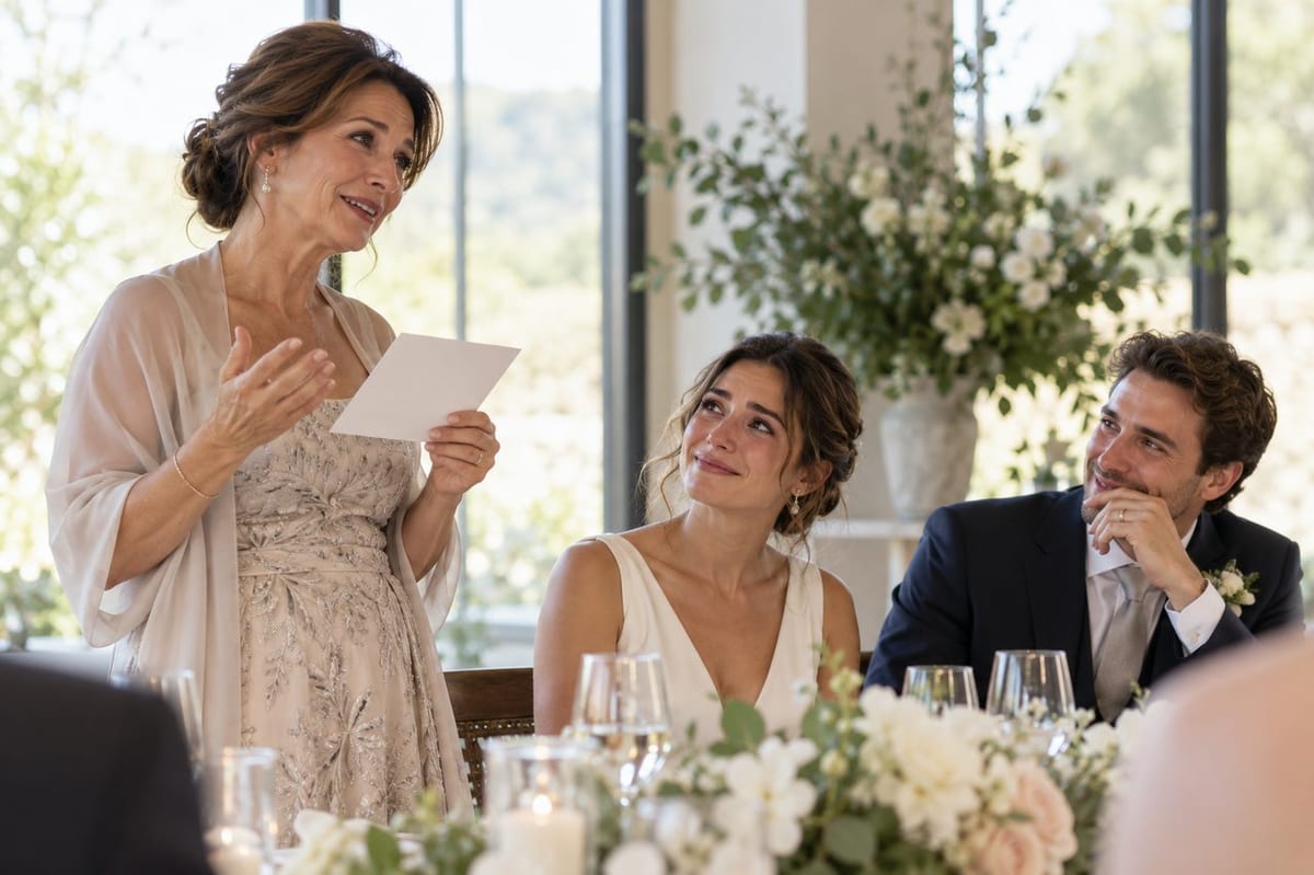 Discours de mariage d’une mère : méthode et exemples sincères