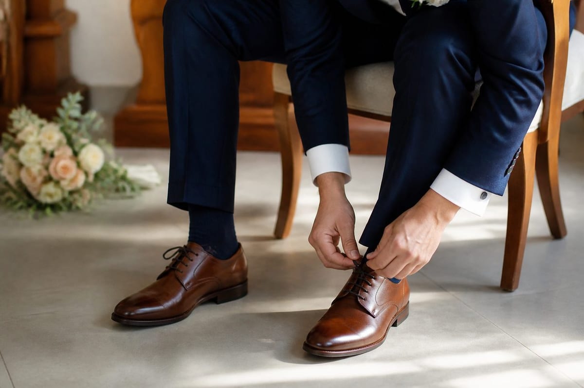 Chaussures de mariage pour homme : choisir la bonne paire selon sa tenue et la journée